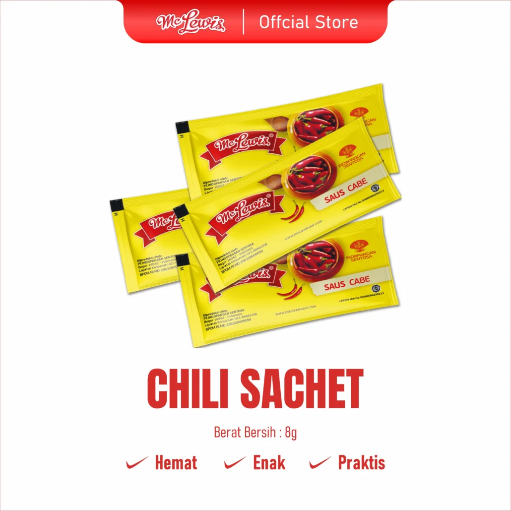 Mc Lewis Chili A007 Sachet 8 gr x 750 pcs