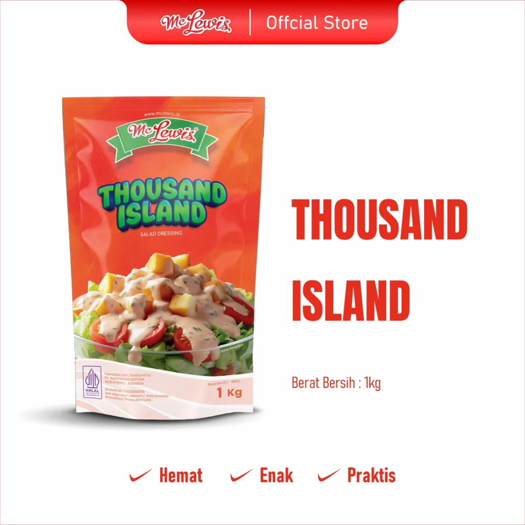 Mc Lewis Thousand Island C009 Pouch 1 kg x 12 pcs