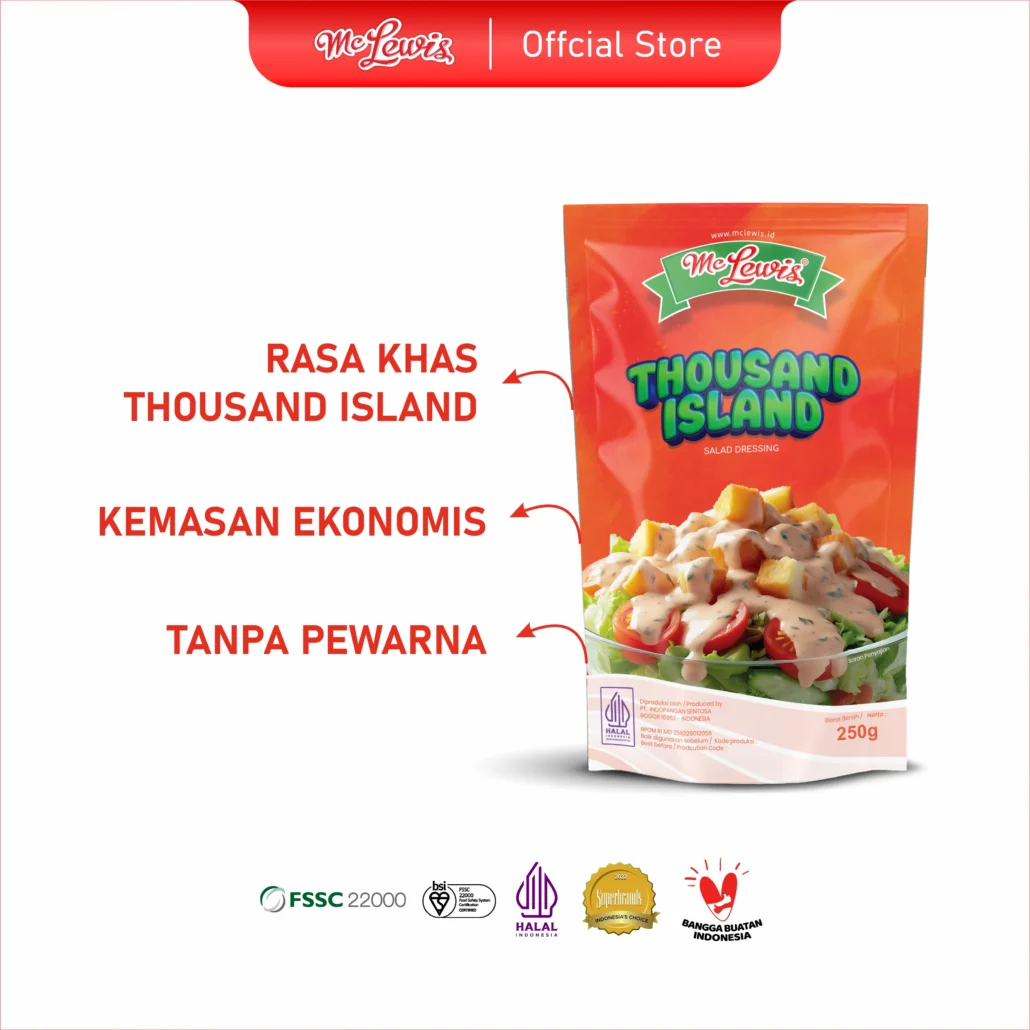 Mc Lewis Thousand Island C009 Pouch 250 gr x 20 pcs