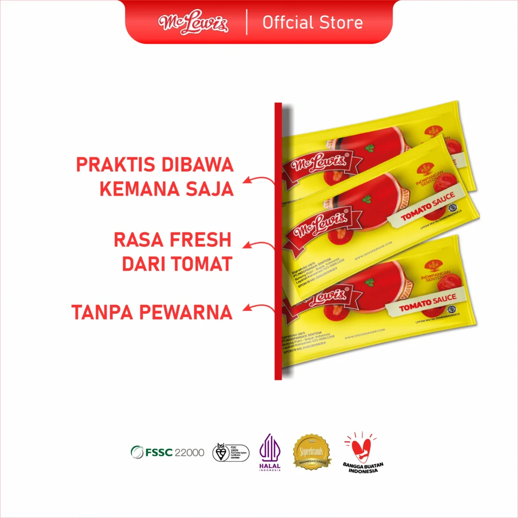 Paket Bundle Mc Lewis Tomato Sauce Sachet