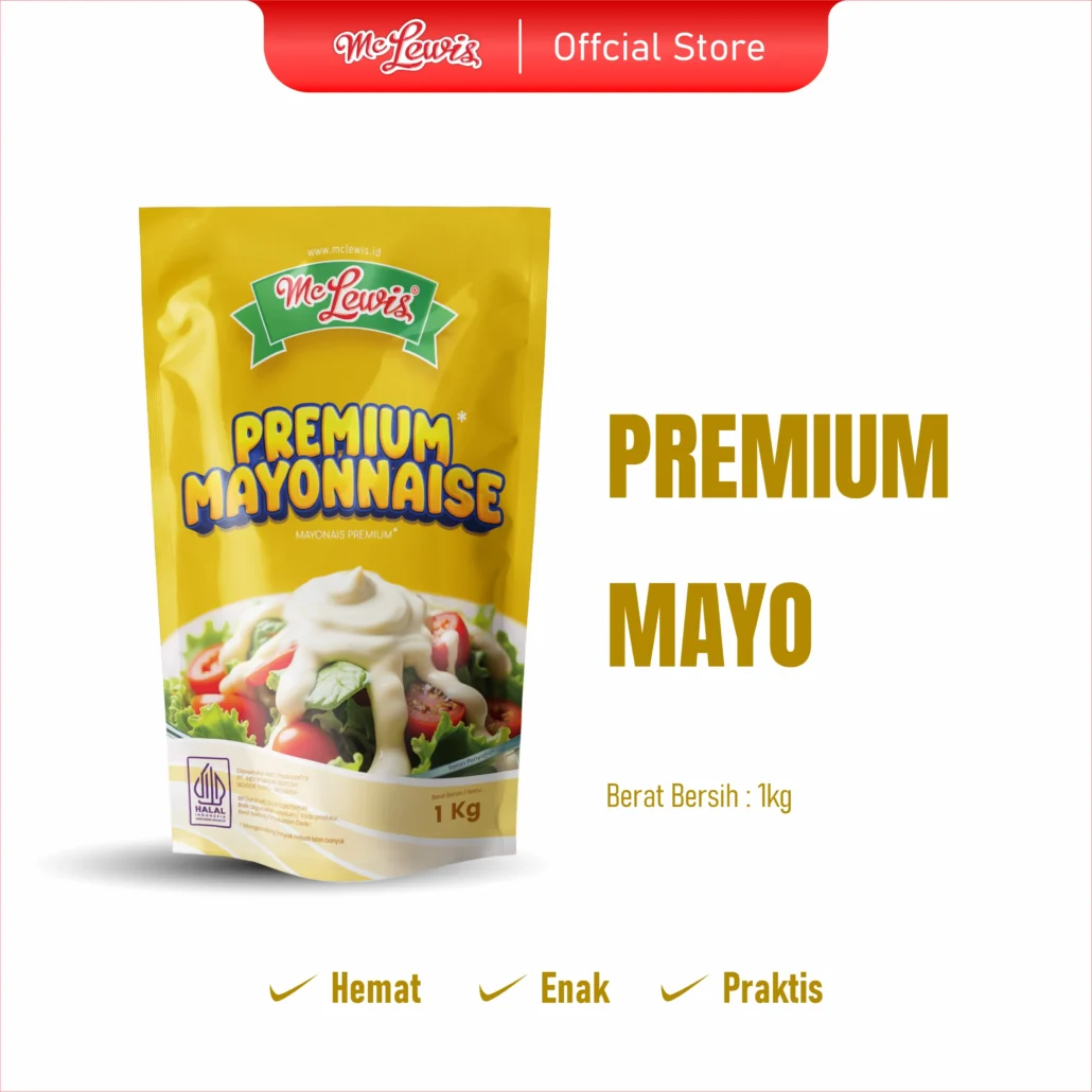 Mc Lewis Mayonnaise C002 Pouch 1 kg x 12 pcs