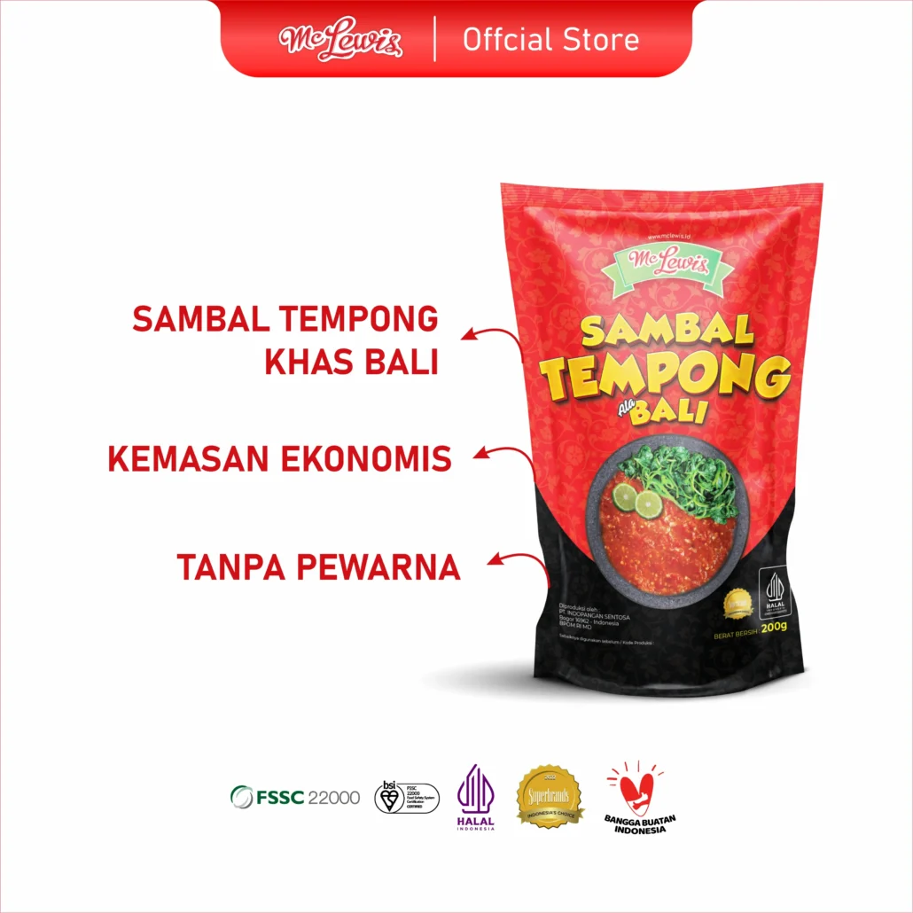 Mc Lewis Sambal Tempong Pouch