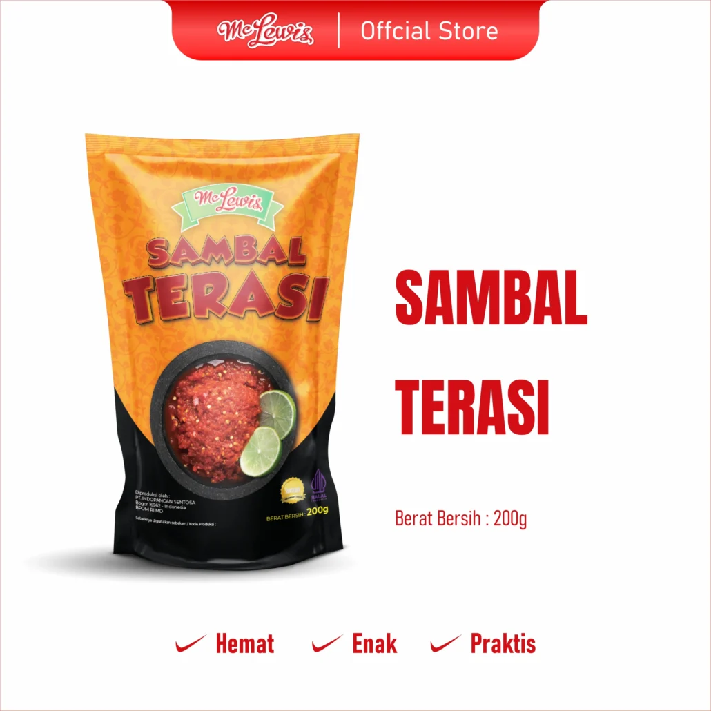 Mc Lewis Sambal Terasi pouch